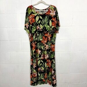 Attitudes by Renee | Dresses | Attitudes By Renee Petite Como Jersey Tank  Midi Dress Red Sz Pm A69902 | Poshmark